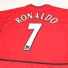 2002-04 Manchester United FC 1a Equipación Manga Larga