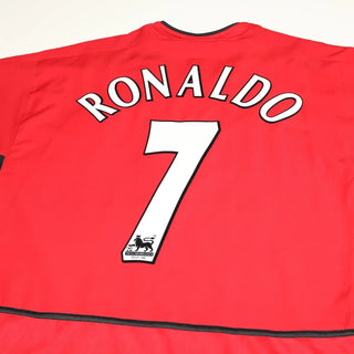 2002-04 Manchester United FC Heimtrikot Langarm