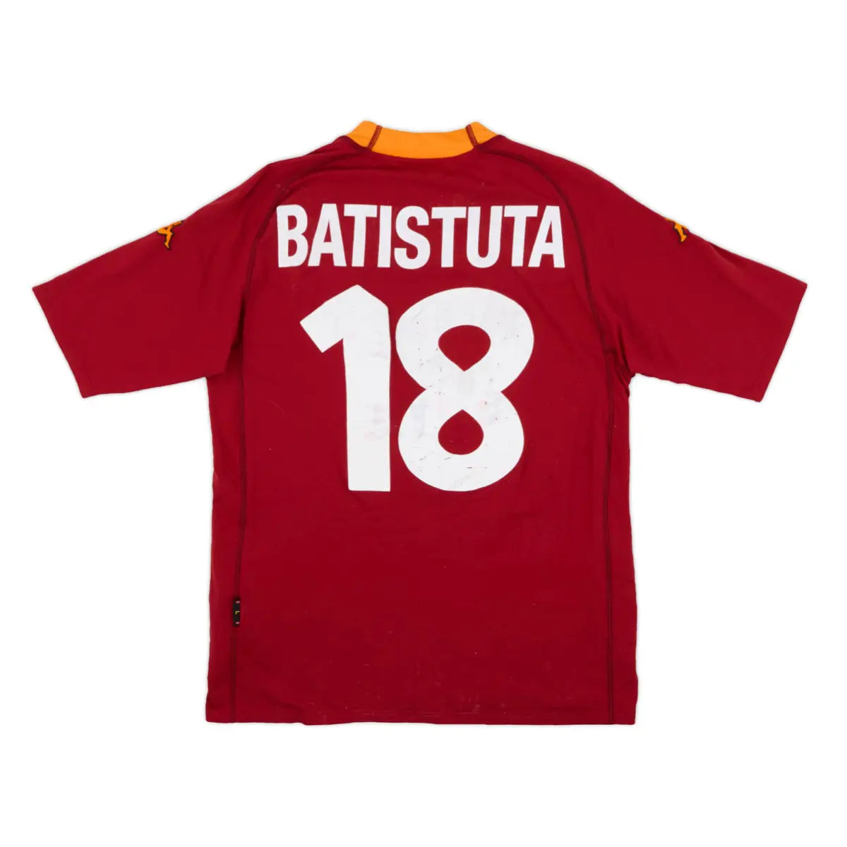 2000-01 AS Roma 1a Equipación Nation Jersey